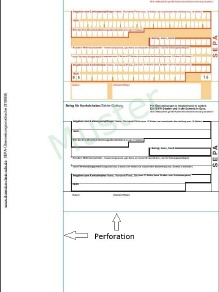 Paket 200 SEPA Vordrucke